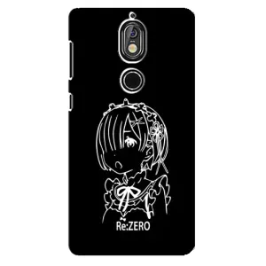 Чехол с принтом «Re: Zero» для Nokia 7