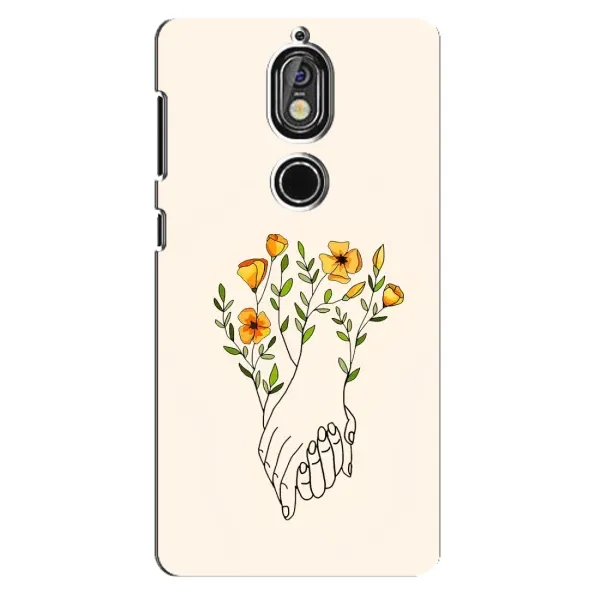 Чохол з принтом «Руки любві» для Nokia 7 Чохол з принтом «Руки любві» для Nokia 7