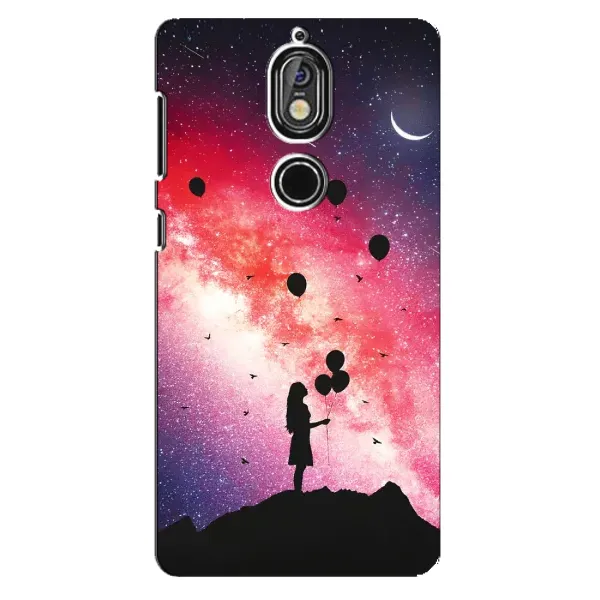 Чохол з принтом «З Кульками» для Nokia 7 Чохол з принтом «З Кульками» для Nokia 7