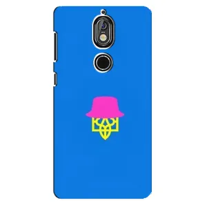 Чехлы для Nokia 7  Укр. Символика (AlphaPrint) (Шапка на гербу)