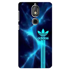 Чехол с принтом «Синий Адидас» для Nokia 7