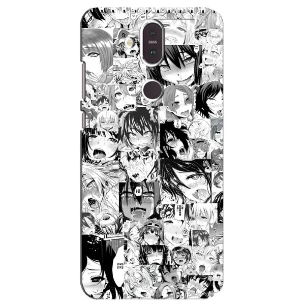 Чехол с принтом «Ahegao manga» для Nokia 8.1 (2018)