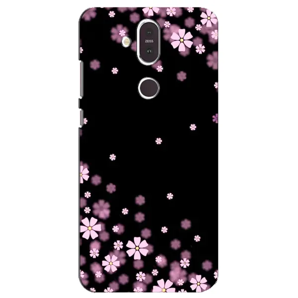 Чехол с принтом «Цветочки маленькие» для Nokia 8.1 (2018)
