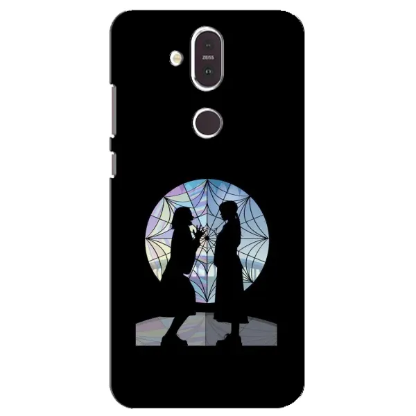 Чохол з принтом «кімната Венздей» для Nokia 8.1 (2018)