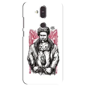 Чехлы для Nokia 8.1 , Nokia 8 2018 с принтом Тараса Шевченко (AlphaPrint) (Козак Шевченко)