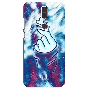 Чехол с принтом «Радужное сердце» для Nokia 8.1 (2018)