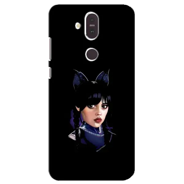 Чохол з принтом «серйозна Венздей» для Nokia 8.1 (2018)