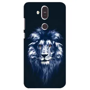 Чехол со Львом для Nokia 8.1 , Nokia 8 2018 (VPrint)