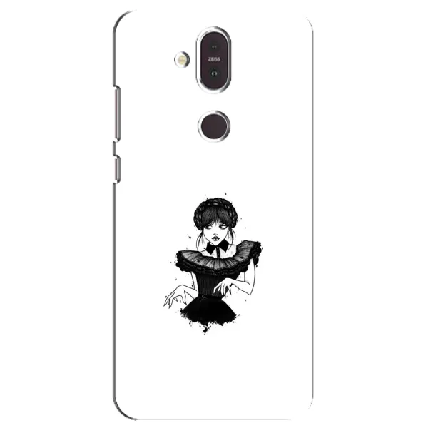 Чохол з принтом «танець Венздей» для Nokia 8.1 (2018)