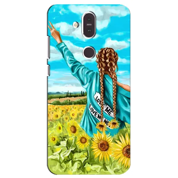 Чехол с принтом «Украиночка» для Nokia 8.1 (2018) Чехол с принтом «Украиночка» для Nokia 8.1 (2018)