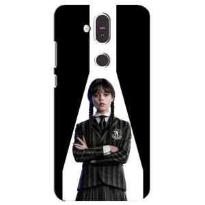 Чохли Венсдей на Nokia 8.1 , Nokia 8 2018 Уенсдей (AlphaPrint) (W-Wednesday)