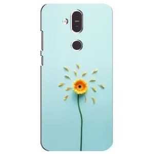 Чохли з квітами для Nokia 8.1 , Nokia 8 2018 (VPrint)