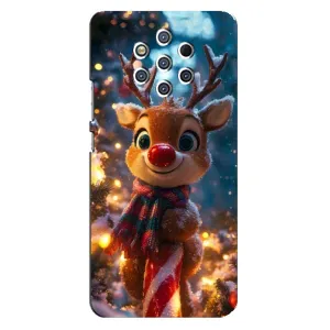 Чехол с принтом «Олень с шарфом» для Nokia 9