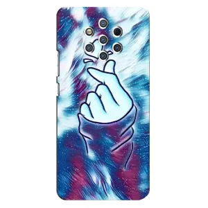 Чохол з принтом «Радужне серце» для Nokia 9