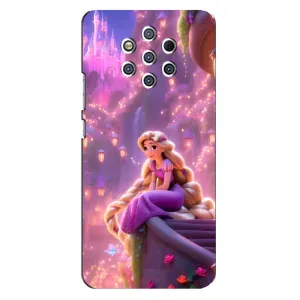Чехол с принтом «Рапунцель в замке» для Nokia 9