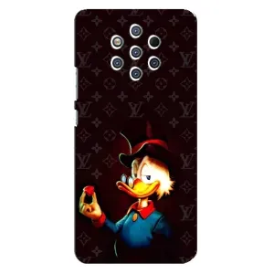 Чехли для Nokia 9 - Скрудж МакДак Louis Vuitton (PREMIUMPrint) (Скрудж з ботліантом)