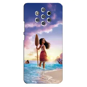 Чехол с принтом «Моана с веслом» для Nokia 9