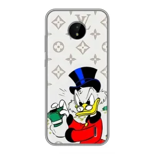 Чехли для Nokia C10 - Скрудж МакДак Louis Vuitton (PREMIUMPrint) (Бакси Скрудж)