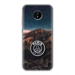 Чохли PSG для Nokia C10 (AlphaPrint) (ФК ПСЖ)
