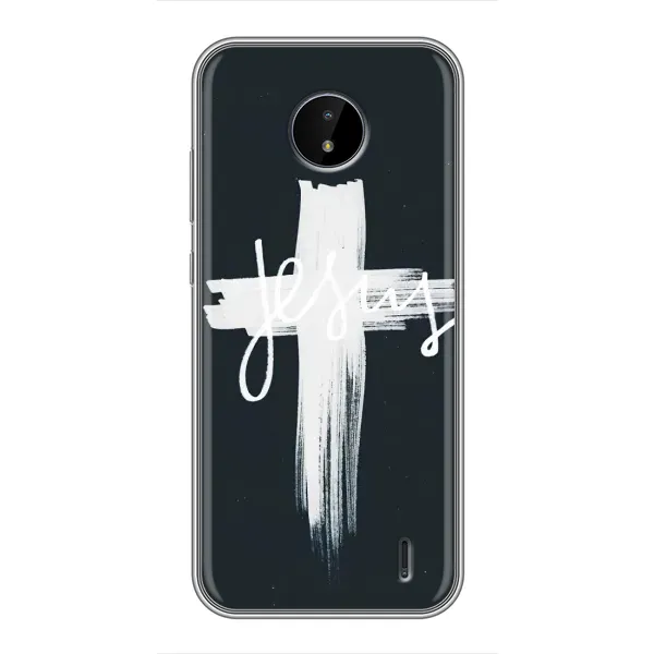 Чехол с принтом «Иисус» для Nokia C10