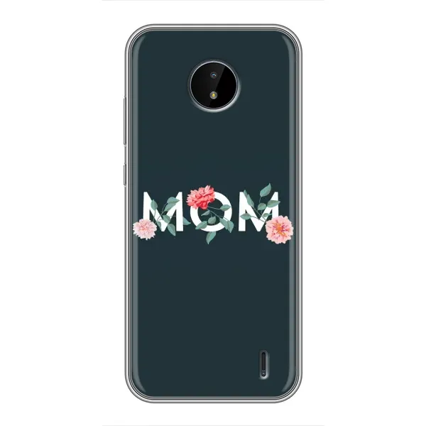 Чехол с принтом «Mom дизайн» для Nokia C10 Чехол с принтом «Mom дизайн» для Nokia C10