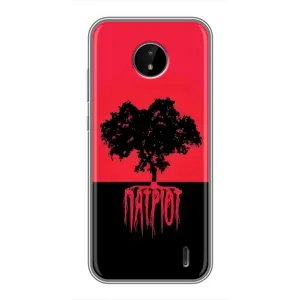 Украинские Чехлы для Nokia C10 с картинкой УПА (AlphaPrint) (Патріот)