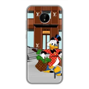 Чехли для Nokia C10 - Скрудж МакДак Louis Vuitton (PREMIUMPrint) (Скрудж ЛВ)