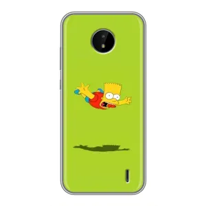 Чjхол з Сімпсонами для Nokia C20 Plus (VPrint) (Барт Сімпсон)
