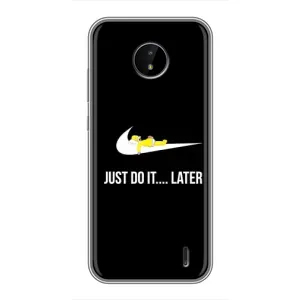 Чjхол з Сімпсонами для Nokia C20 Plus (VPrint) (Гомер Later)