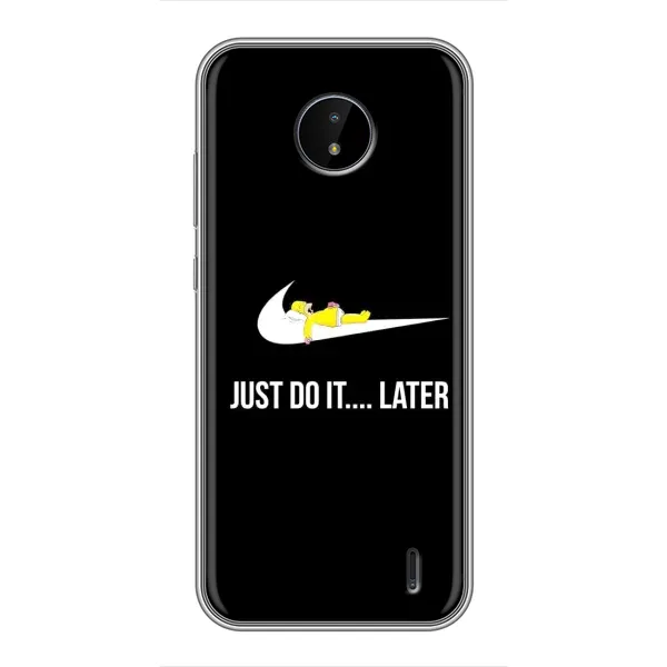 Чохол з принтом «Гомер Later» для Nokia C20 Plus