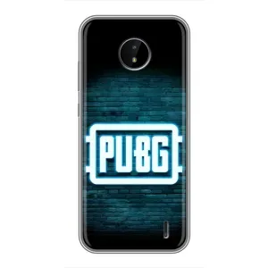 Чехол с принтом «Лого PUBG» для Nokia C20 Plus