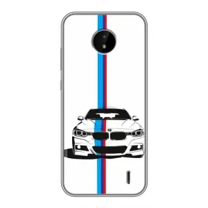Чехол с принтом «Машина БМВ» для Nokia C20 Plus
