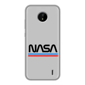 Чехол с принтом «NASA» для Nokia C20 Plus