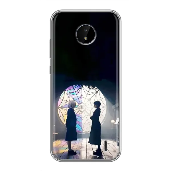 Чохол з принтом «Венздей та Інід» для Nokia C20 Plus