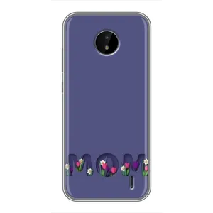 Чехол с принтом «Мама в цветах» для Nokia C20