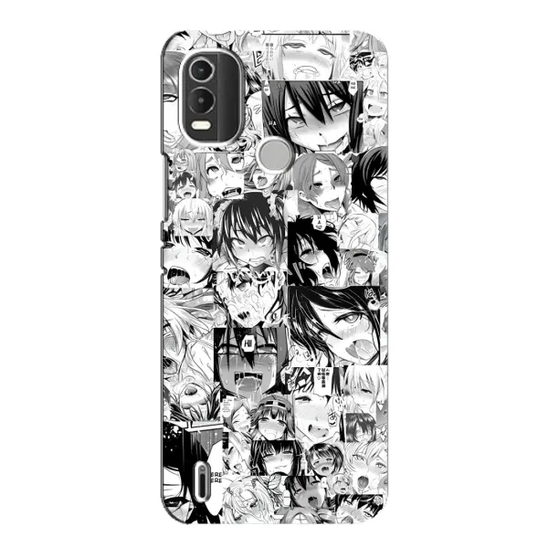 Чехол с принтом «Ahegao manga» для Nokia C21 Plus