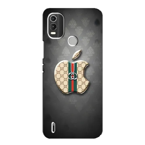 Чехол с принтом «Apple gucci» для Nokia C21 Plus Чехол с принтом «Apple gucci» для Nokia C21 Plus