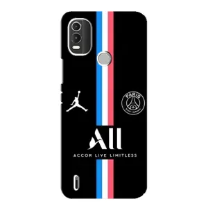 Чохли PSG для Nokia C21 Plus (AlphaPrint) (футболка ПСЖ)