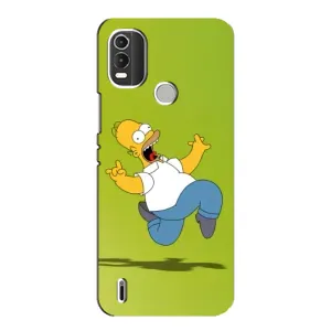 Чjхол з Сімпсонами для Nokia C21 Plus (VPrint) (Гомер Сімпсон)