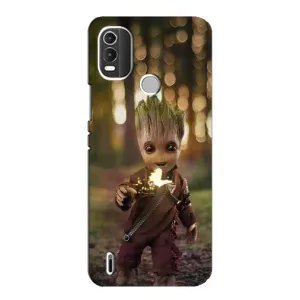 Чехол с принтом «I am Groot» для Nokia C21 Plus