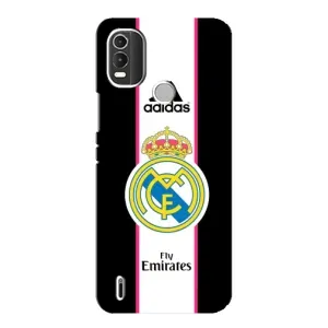 Чохол для Nokia C21 Plus з принтом (Лого Real Madrid)