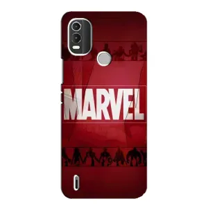 Чехол с принтом «MARVEL» для Nokia C21 Plus