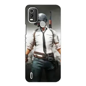 Чехол PUBG для Нокиа С21 Плюс (AlphaPrint)