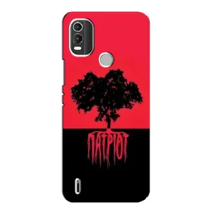 Украинские Чехлы для Nokia C21 Plus с картинкой УПА (AlphaPrint) (Патріот)