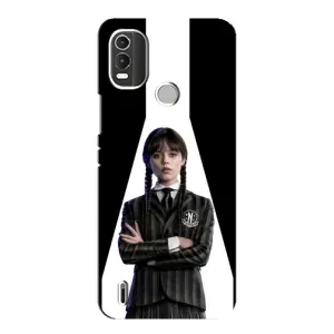 Чохли Венсдей на Nokia C21 Plus Уенсдей (AlphaPrint) (W-Wednesday)