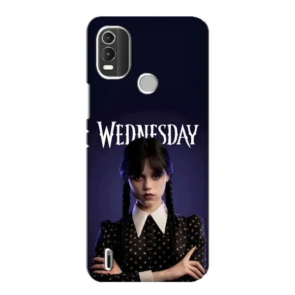 Чохол з принтом «Wednesday» для Nokia C21 Plus Чохол з принтом «Wednesday» для Nokia C21 Plus
