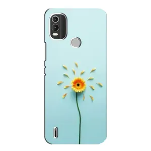 Чехлы с Цветами для Nokia C21 Plus (VPrint)