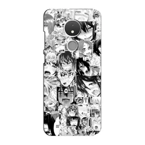 Чехол с принтом «Ahegao manga» для Nokia C21