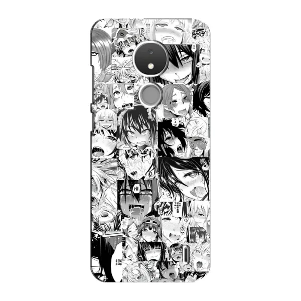 Чехол с принтом «Ahegao manga» для Nokia C21
