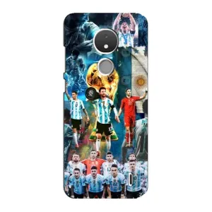 Чехлы Месси для Nokia C21 (AlphaPrint) (Аргентина Месси)